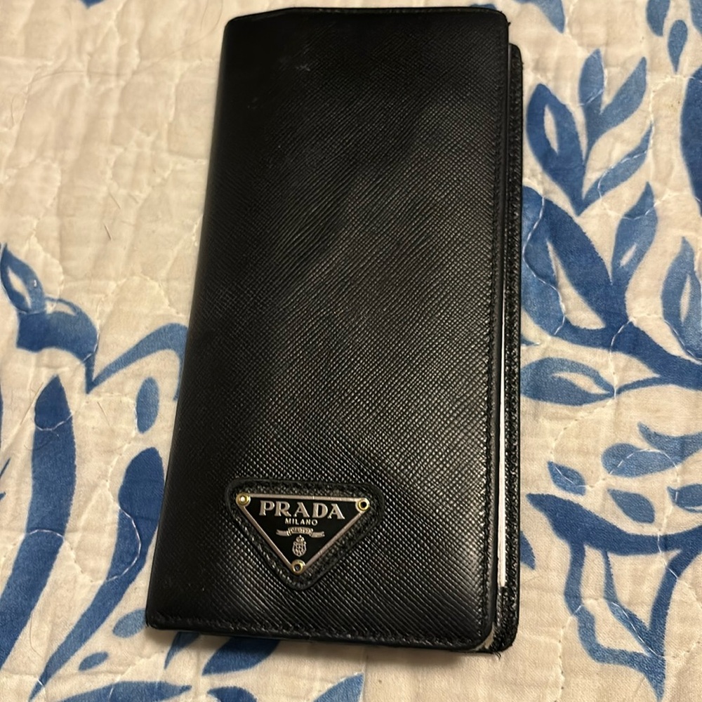 Check book cover vintage Prada